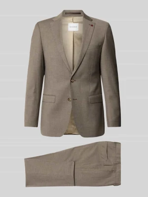 Garnitur o kroju slim fit z mieszanki wiskozy Roy Robson