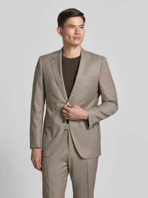 Garnitur o kroju slim fit z mieszanki żywej wełny model 'HUGE' Boss