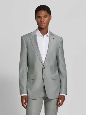 Garnitur o kroju slim fit z mieszanki żywej wełny z dodatkiem wiskozy Roy Robson Jasnozielony