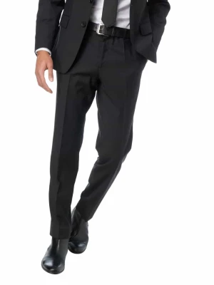 Garnitur o kroju slim fit z żywej wełny Boss