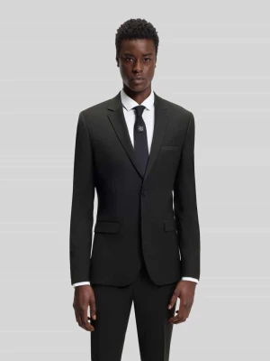 Garnitur o kroju super slim fit z mieszanki wełny model 'ARTI/HESTEN' HUGO