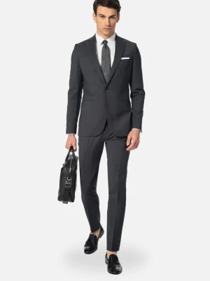GARNITUR ORWINE 318A GR2 SLIM FIT JEDNORZĘDOWY Z WEŁNY Recman