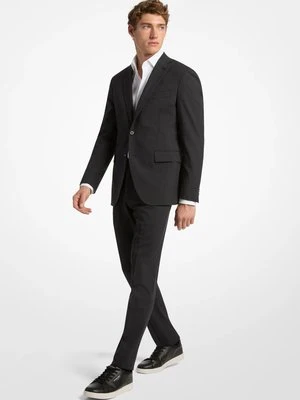 Garnitur podróżny z mieszanki wełny o wąskim kroju Michael Kors Mens