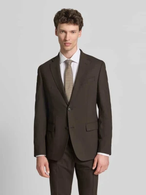 Garnitur w kroju slim fit z dodatkiem żywej wełny model 'HUGE' Boss