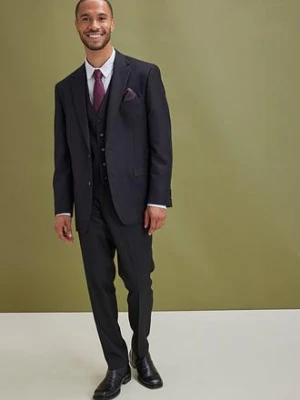 Garnitur z kamizelką i krawatem (4 części), regular fit bonprix