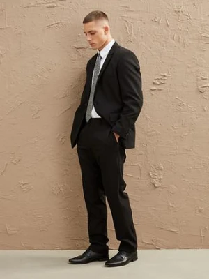 Garnitur z koszulą i krawatem (4 części), regular fit bonprix