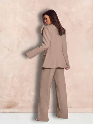 Garnitur z szerokimi spodniami KENZO - cappuccino  magmac 