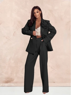 Garnitur z szerokimi spodniami KENZO - czarny  magmac 