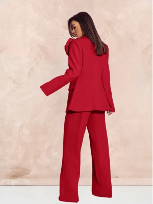 Garnitur z szerokimi spodniami KENZO - czerwony  magmac 