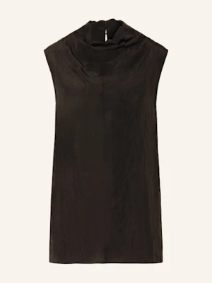 Gauchere Bluzka Bez Rękawów schwarz