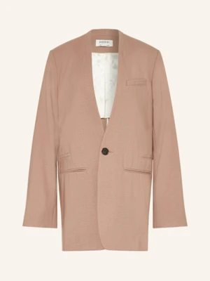 Gauchere Długi Blezer braun