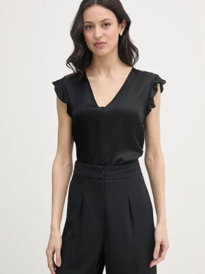 Gaudi bluzka z falbanką damska z wiskozy