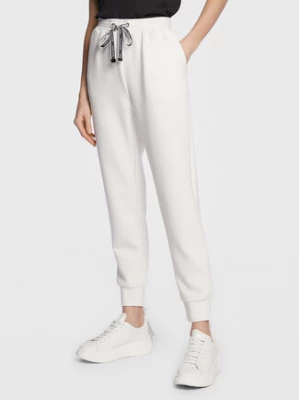 Gaudi Jeans Spodnie dresowe 311BD24008 Biały Regular Fit