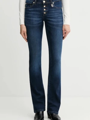 Gaudi jeansy damskie medium waist 521BD26025