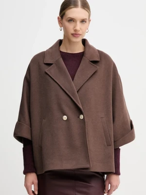 Gaudi płaszcz kolor brązowy 521FD35015