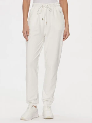 Gaudi Spodnie dresowe 411BD24010 Écru Regular Fit