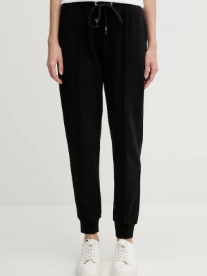 Gaudi spodnie dresowe damskie kolor różowy gładkie 511BD24004