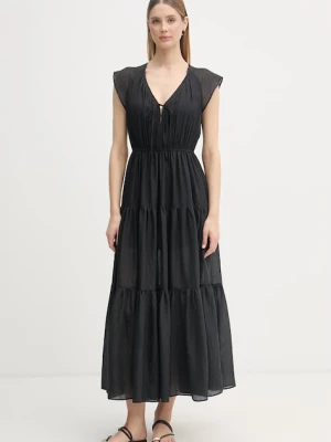 Gaudi sukienka babydoll z wiskozy