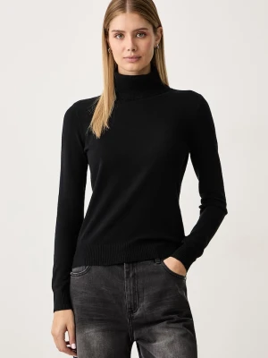 Gaudi sweter damski z wiskozą czarny
