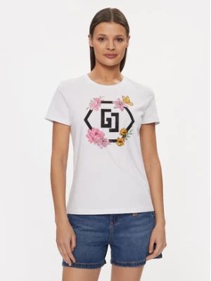 Gaudi T-Shirt 411BD64022 Biały Regular Fit