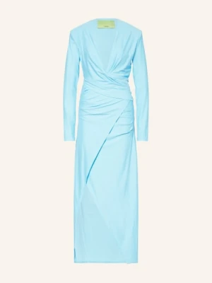 gauge81 Sukienka Carmen W Stylu Kopertowym blau