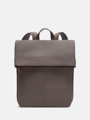 Geäumiger Backpack aus Schafsleder Liebeskind brązowy