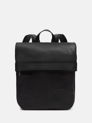 Geäumiger Backpack aus Schafsleder Liebeskind czarny
