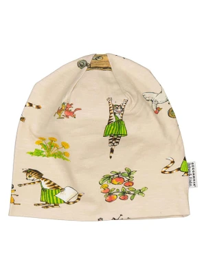 GEGGAMOJA Czapka beanie w kolorze beżowym rozmiar: 50-52 cm