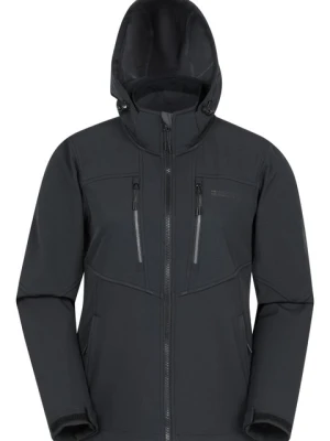 Genesis Damska Kurtka Softshell - Charcoal Mountain Warehouse
