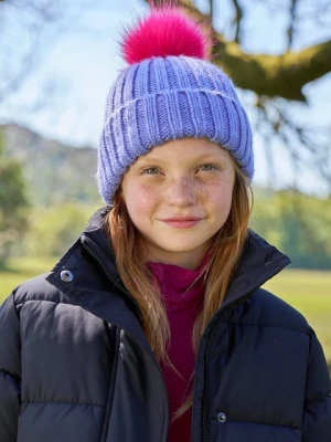 Geneva czapka dziecięca na zimę kontrastowa - Purple Mountain Warehouse