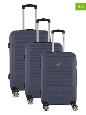 Geographical Norway 3-częściowy zestaw "Santiago" w kolorze granatowym rozmiar: onesize