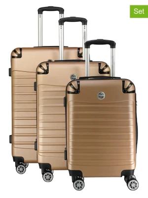 Geographical Norway 3-częściowy zestaw "Shock" w kolorze jasnobrązowym rozmiar: onesize