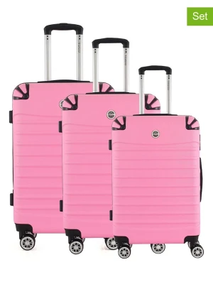 Geographical Norway 3-częściowy zestaw "Shock" w kolorze jasnoróżowym rozmiar: onesize