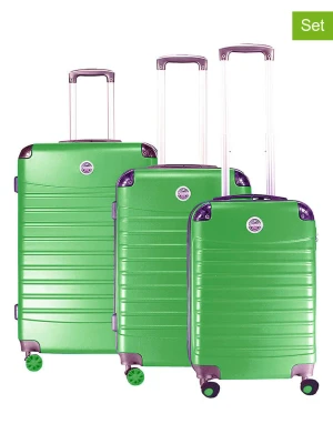 Geographical Norway 3-częściowy zestaw &quot;Shock&quot; w kolorze zielonym rozmiar: onesize