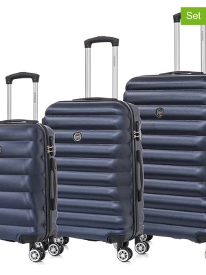 Geographical Norway 3-częściowy zestaw "Sidney" w kolorze granatowym rozmiar: onesize