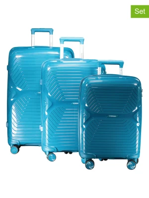 Geographical Norway 3-częściowy zestaw "Silkovette" w kolorze niebieskim rozmiar: onesize