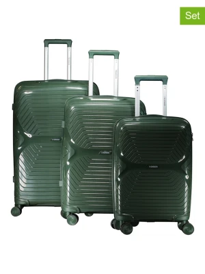 Geographical Norway 3-częściowy zestaw &quot;Silkovette&quot; w kolorze zielonym rozmiar: onesize