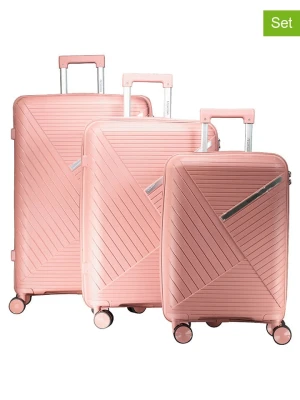 Geographical Norway 3-częściowy zestaw "Simi" w kolorze jasnoróżowym rozmiar: onesize