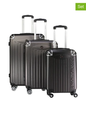 Geographical Norway 3-częściowy zestaw "Softless" w kolorze antracytowym rozmiar: onesize