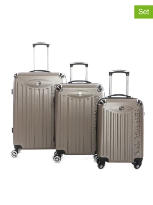 Geographical Norway 3-częściowy zestaw "Softless" w kolorze beżowym rozmiar: onesize