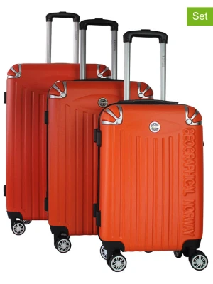 Geographical Norway 3-częściowy zestaw "Softless" w kolorze pomarańczowym rozmiar: onesize