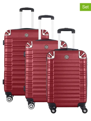 Geographical Norway 3-częściowy zestaw "Sourcing" w kolorze bordowym rozmiar: onesize