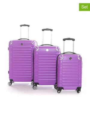 Geographical Norway 3-częściowy zestaw "Sourcing" w kolorze fioletowym rozmiar: onesize