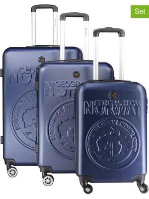 Geographical Norway 3-częściowy zestaw "Stanislaseo" w kolorze granatowym rozmiar: onesize
