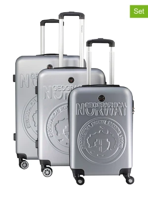 Geographical Norway 3-częściowy zestaw "Stanislaseo" w kolorze srebrnym rozmiar: onesize