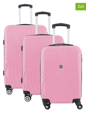 Geographical Norway 3-częściowy zestaw "Sunlighteo" w kolorze jasnoróżowym rozmiar: onesize