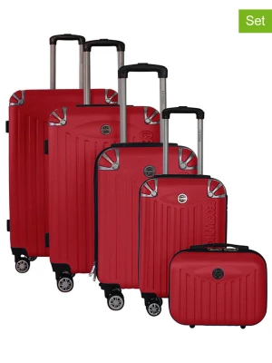 Geographical Norway 5-częściowy zestaw "Salomun" w kolorze czerwonym rozmiar: onesize