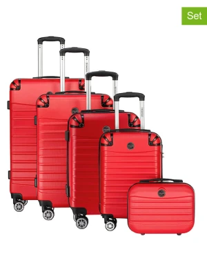 Geographical Norway 5-częściowy zestaw "Shock" w kolorze czerwonym rozmiar: onesize