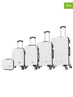 Geographical Norway 5-częściowy zestaw "Solomun" w kolorze białym rozmiar: onesize