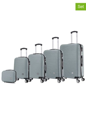 Geographical Norway 5-częściowy zestaw "Solomun" w kolorze srebrnym rozmiar: onesize